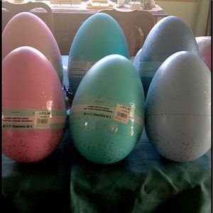 Large 3pc nesting Easter Egg 12”9”&6” fillable egg
